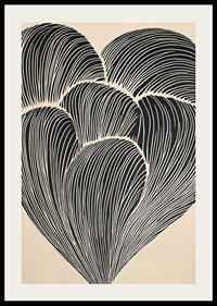 Organic lines sweep in elegant motion, creating heart-shaped patterns-2