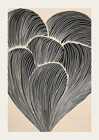 Organic lines sweep in elegant motion, creating heart-shaped patterns-3