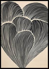 Organic lines sweep in elegant motion, creating heart-shaped patterns-6