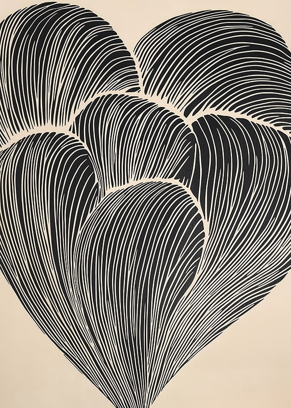 Organic lines sweep in elegant motion, creating heart-shaped patterns-12
