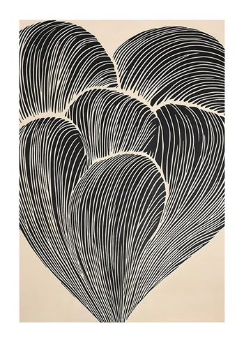 Poster Hearts Whispers