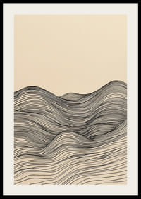 Elegant lines create a wavy and calming feel-2