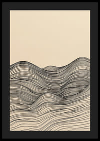 Elegant lines create a wavy and calming feel-4