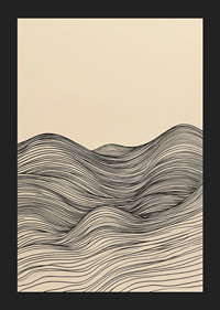 Elegant lines create a wavy and calming feel-5