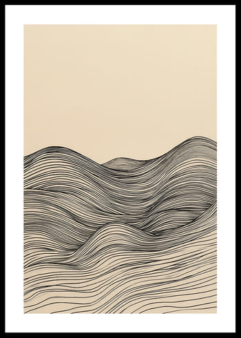 Plakat Abstract Tide