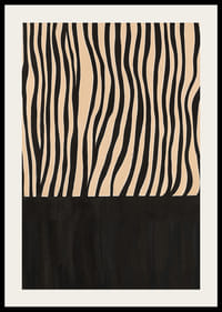 Elegantiškos juodos ir baltos juostelės sukuria hipnotizuojantį ritmą kambaryje-2