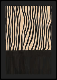 Elegantiškos juodos ir baltos juostelės sukuria hipnotizuojantį ritmą kambaryje-4