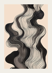 Soft lines flow elegantly with a hypnotic rhythm-3