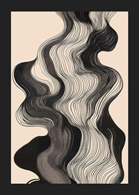 Soft lines flow elegantly with a hypnotic rhythm-5