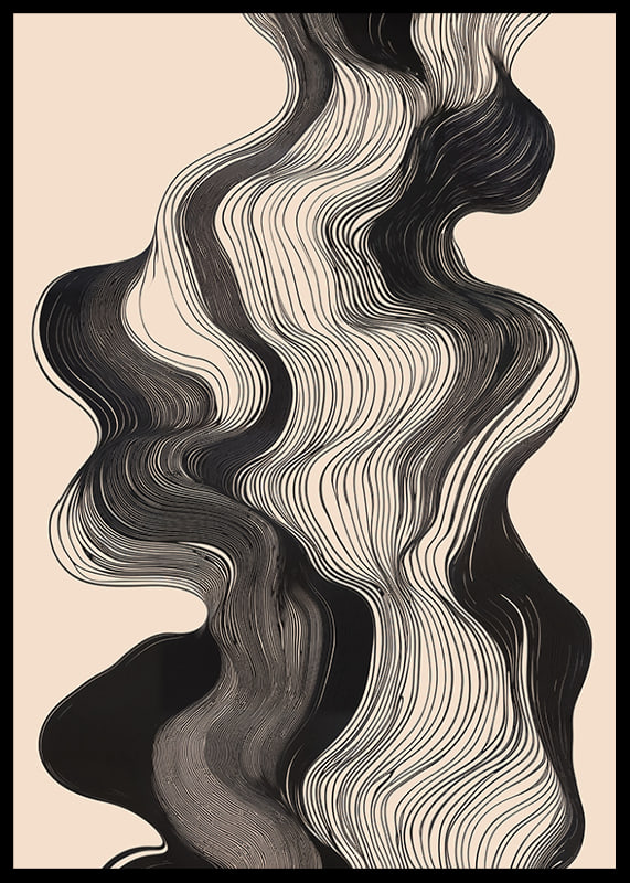 Soft lines flow elegantly with a hypnotic rhythm-12