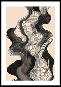 Soft lines flow elegantly with a hypnotic rhythm-0