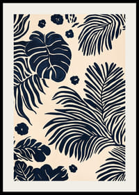 Motívy listov, ktoré vytvárajú pocit tropického pokoja a hĺbky-2