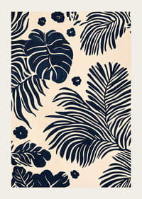 Motívy listov, ktoré vytvárajú pocit tropického pokoja a hĺbky-3