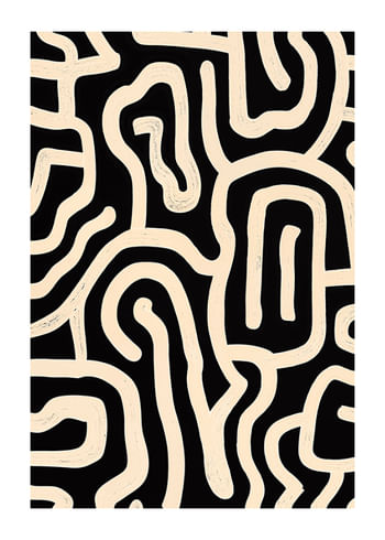 Affiche Abstract Pathways