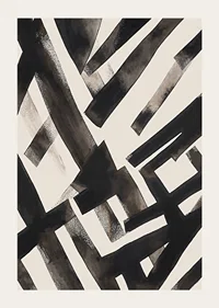 Abstract dark lines create a dramatic visual dynamic-3