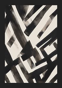 Abstract dark lines create a dramatic visual dynamic-5