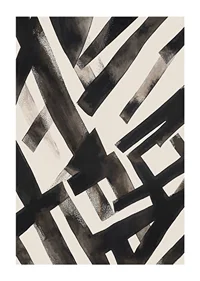 Abstract dark lines create a dramatic visual dynamic-1
