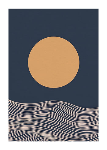 Poster Lunar Waves