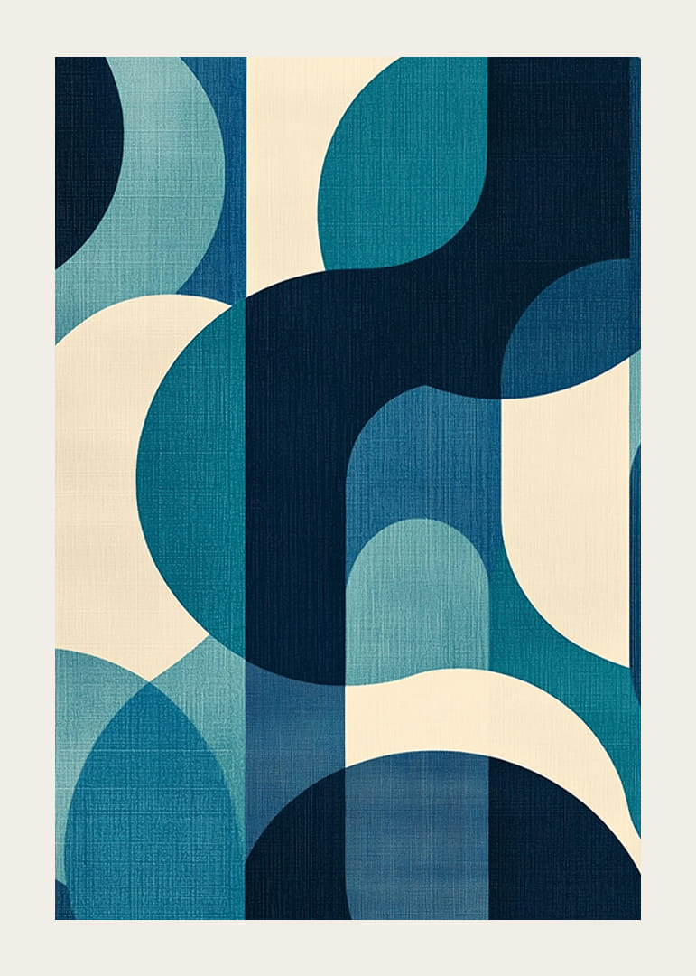 Dybe blå toner skaber en harmonisk og moderne følelse-12