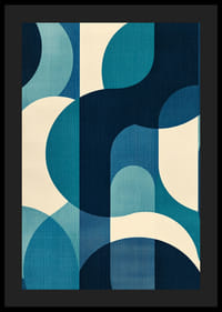 Dybe blå toner skaber en harmonisk og moderne følelse-4