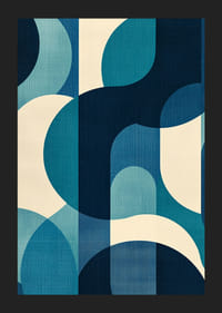 Dybe blå toner skaber en harmonisk og moderne følelse-5