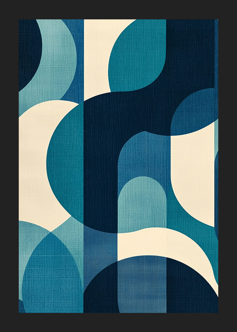 Dybe blå toner skaber en harmonisk og moderne følelse-12