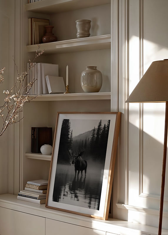 Poster Misty Moose Majesty crossfade