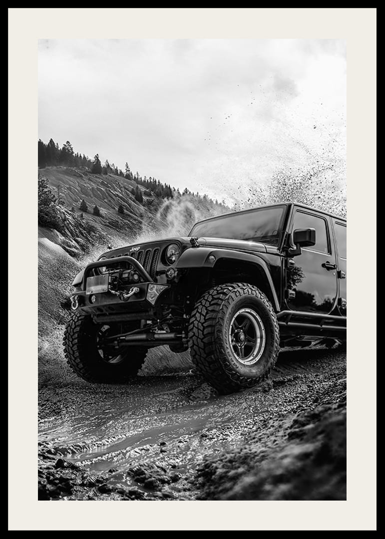 Capture the freedom of adventure with this powerful off-road scene-12