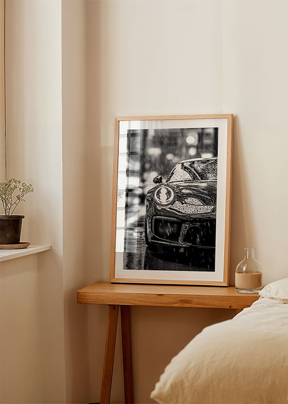 Póster Porsche Carrera 4 Reflections crossfade