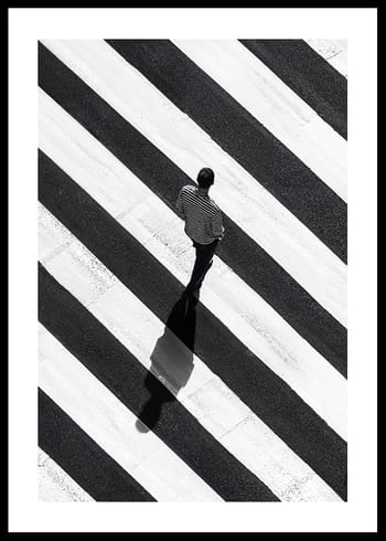 Poster Alone On The Crossing