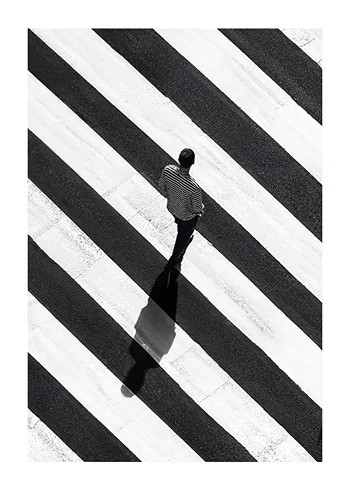 Poster Alone On The Crossing