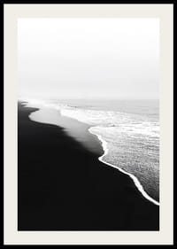 Black sand meets the white noise of the sea in dreamlike harmony-2