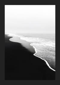 Black sand meets the white noise of the sea in dreamlike harmony-5
