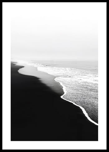Poszter Monochrome Coastline