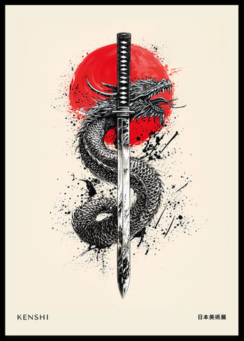 Poster Kenshi Japandi