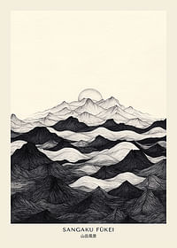A harmonious visual journey across rolling mountain landscapes-1