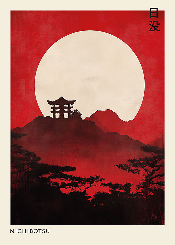 Plagát Nichibotsu Japandi