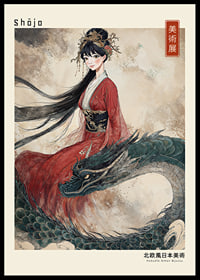 An enchanting harmony of oriental beauty and the mystique of the dragon-0