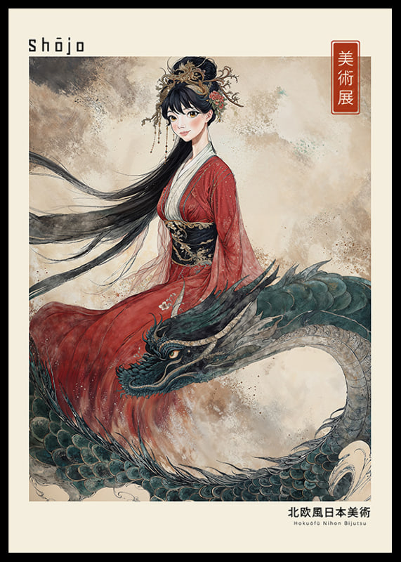 An enchanting harmony of oriental beauty and the mystique of the dragon-12