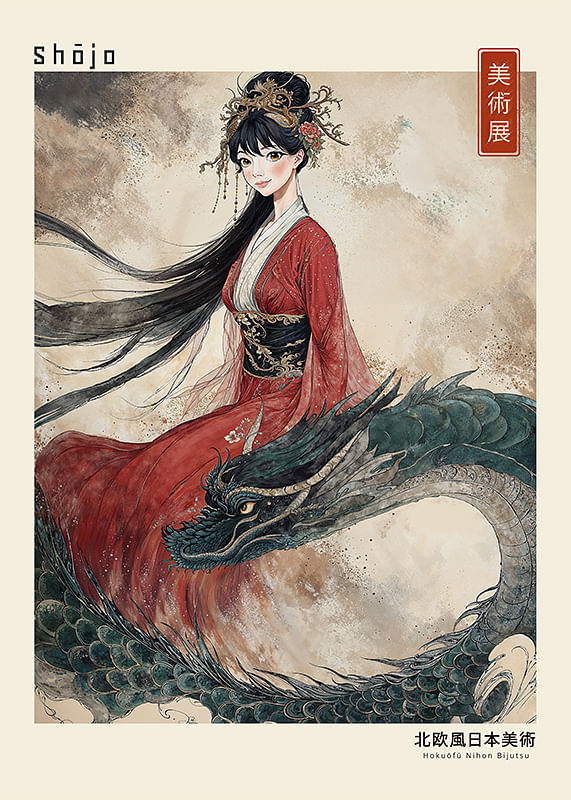 Poster Shojo Japandi