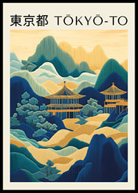 Captivating landscapes with harmonious tones and traditional architecture-0
