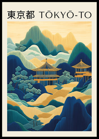 Poszter Tokyo-To Japandi
