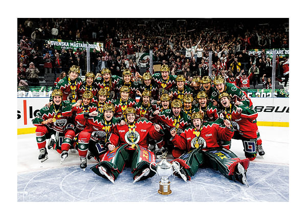Poster Frölunda HC SDHL Guld No1