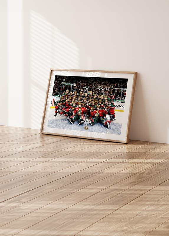 Poster Frölunda HC SDHL Guld No1 crossfade