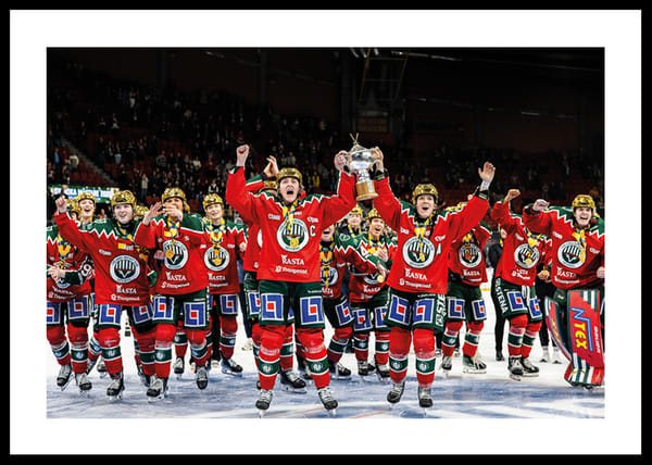 Poster Frölunda HC SDHL Guldfirande