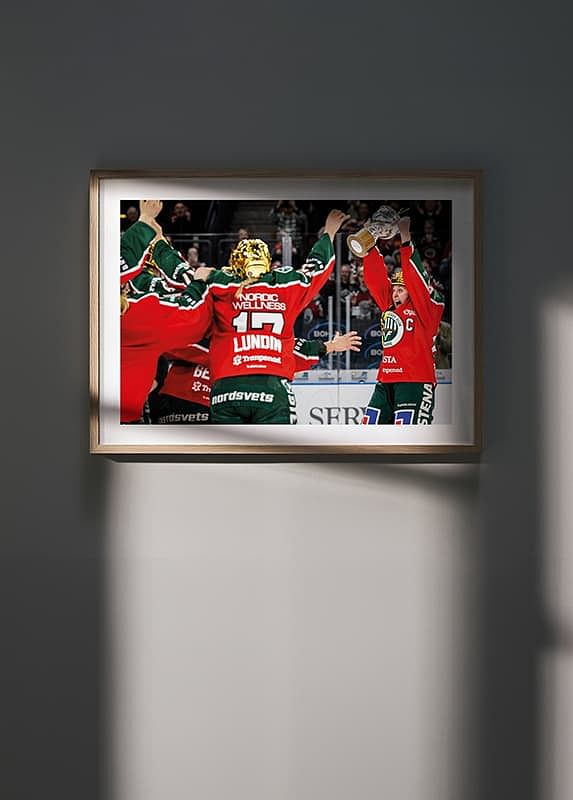 Frölunda HC SDHL Hanna Olsson Lyfter Pokalen-12
