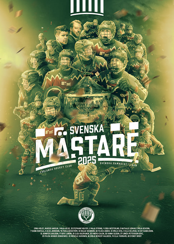 Frölunda HC SDHL Svenska Mästare-12