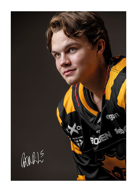 Poster Axel Sandin Pellikka #5 Skellefteå AIK 2024/2025