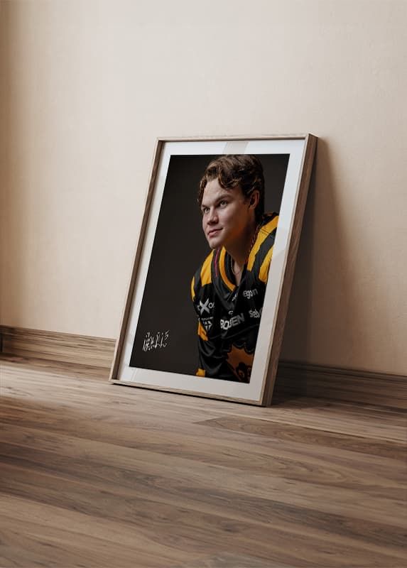 Poster Axel Sandin Pellikka #5 Skellefteå AIK 2024/2025 crossfade
