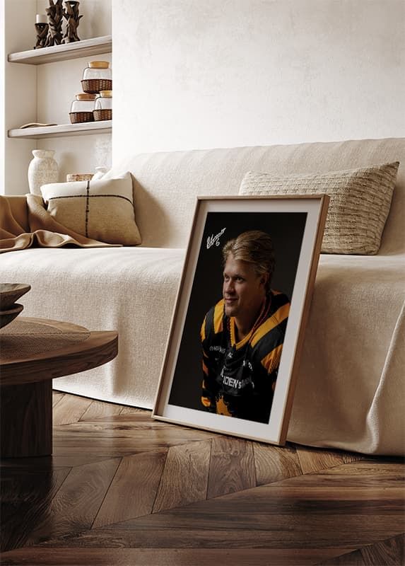 Poster Måns Forsfjäll #6 Skellefteå AIK 2024/2025 crossfade